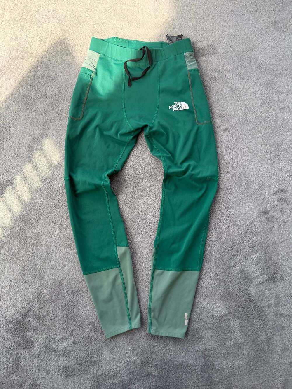 The North Face Men's Size S Running Tights Leggings Green